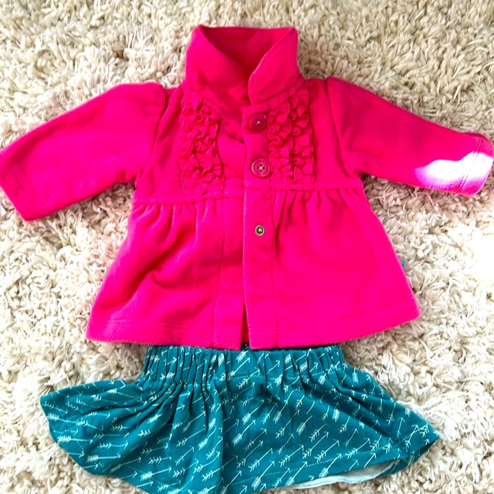 *10 Piece* NB-3 Month Baby Girl Bundle